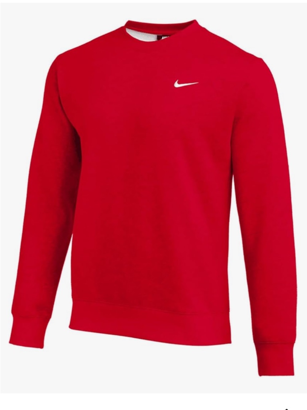 Nike Men’s Crewneck Red Sweatshirt Small $50!!